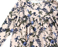 Name It rose smoke kjole blomster